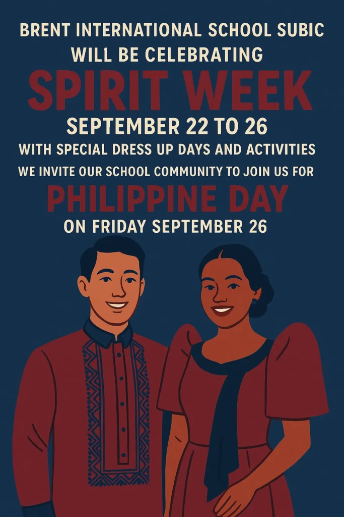 Philippine Day and Spirit Week Invitation